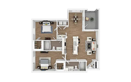 Floor plan Palma - Renovated