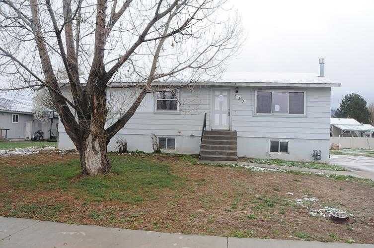 front of property