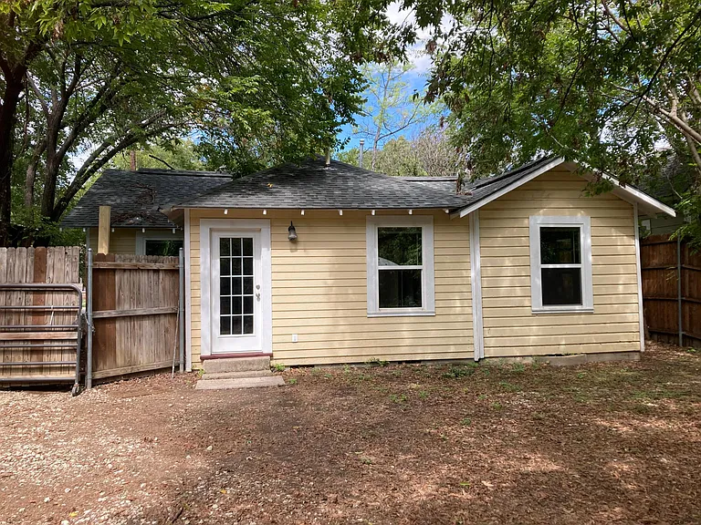 View of back of house