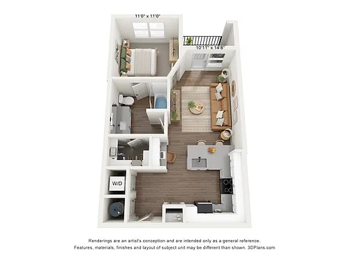 Floor plan A1