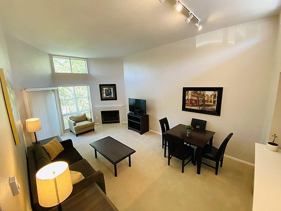High ceilings make the space feel so open and large