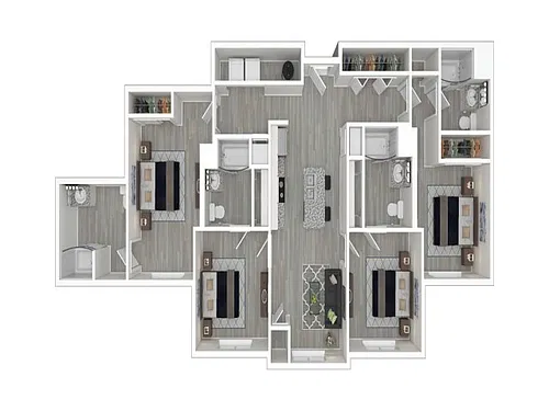 Floor plan 4X4 D2