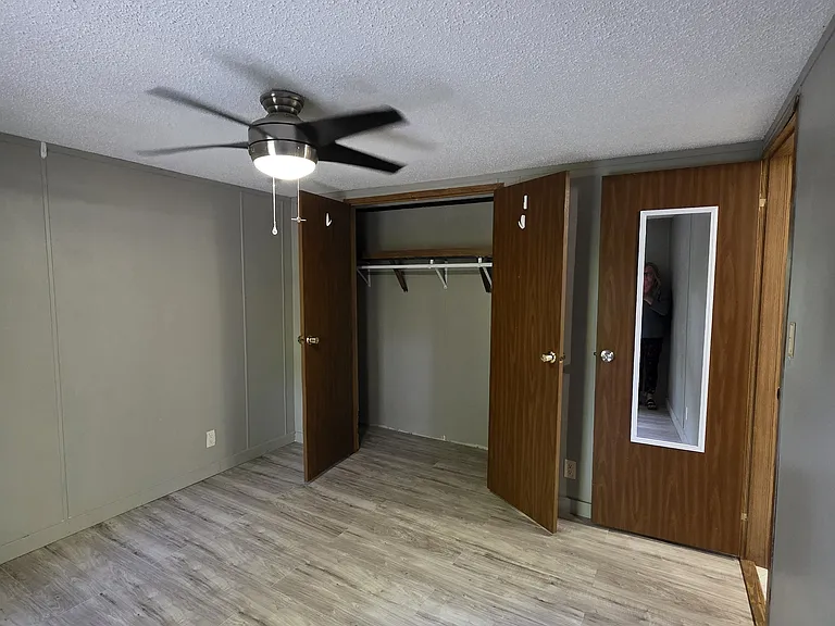 Nice size closet in larger of 2 bedrooms.