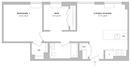 Floor plan A5B