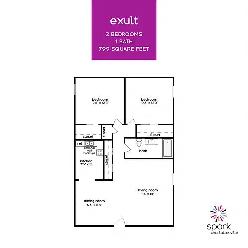 Floor plan Exult