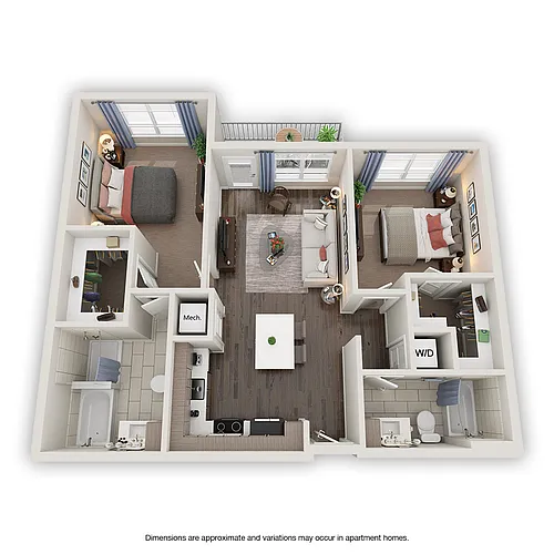 Floor plan Okeechobee