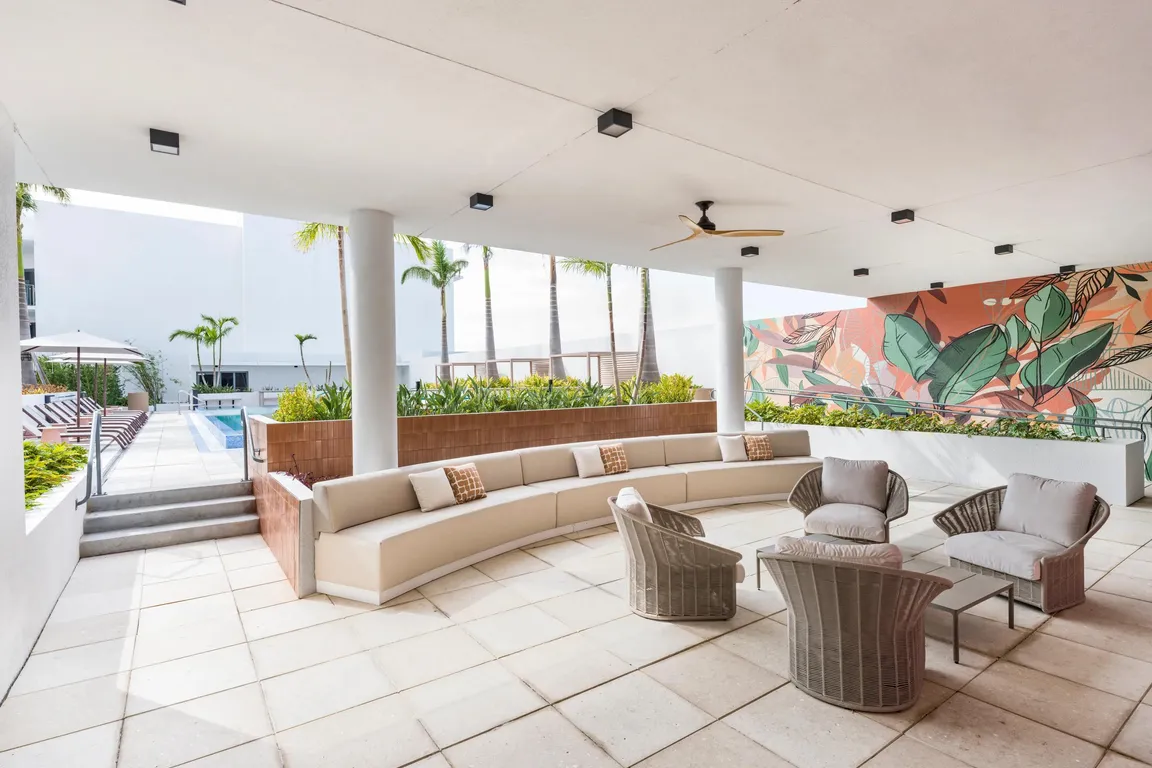 Lounge in comfort with cabanas by the pool, your oasis of relaxation.