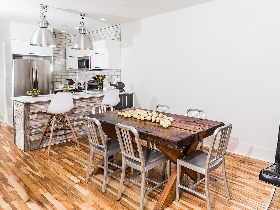 Kitchen; maple hardwood floors throughout