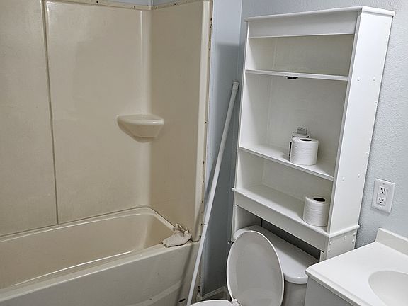 Hallway bathroom