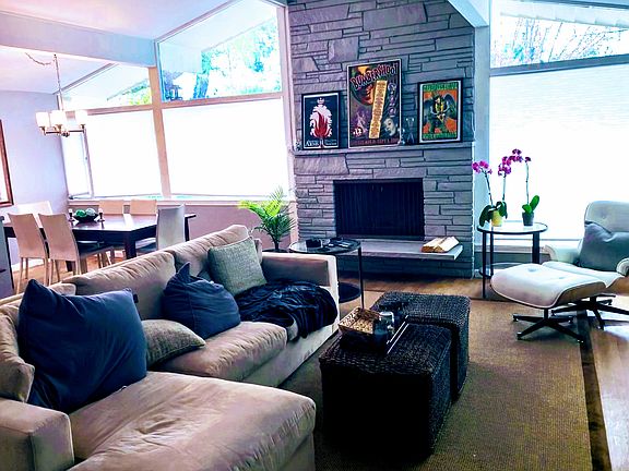 Living room looking west