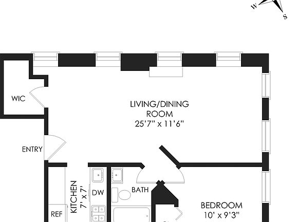 2nd image of 215 W 84th St APT 312