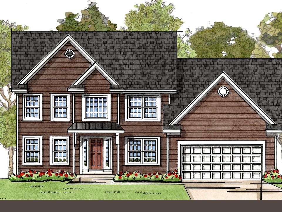 Elevation A- Optional Features may be shown.