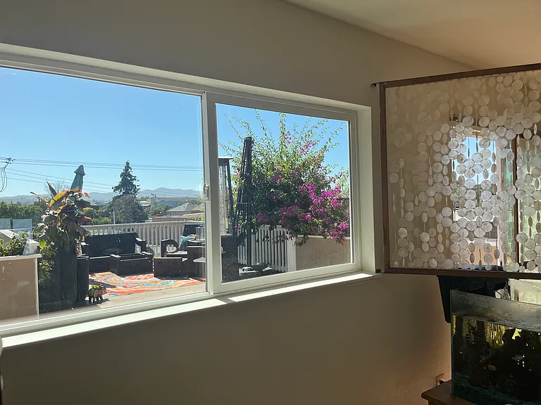 Living Room Overlooking Deck
