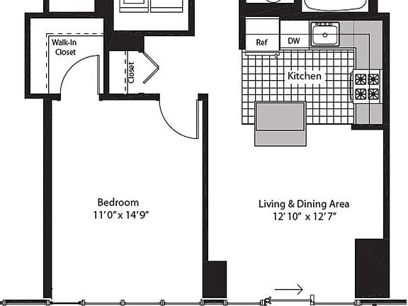 3rd image of 227 N Columbus Dr #5114