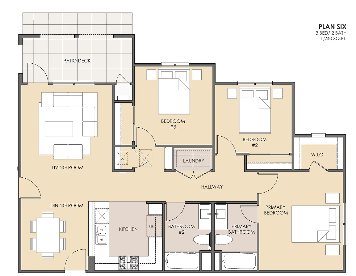 Floor plan Villa Eterna