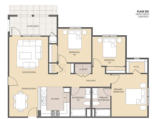 Floor plan Villa Eterna