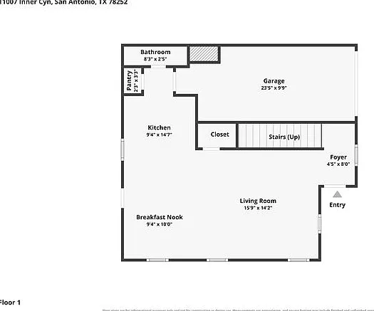 3 bed, 2.5 bath, 1553 sqft, $1,495 — Photo 2