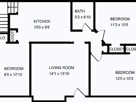 Main floor measurements