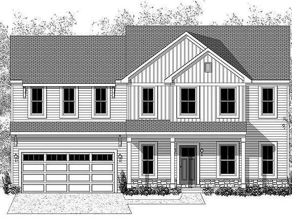 Elevation B with optional features