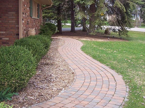 Front Paver Pathway