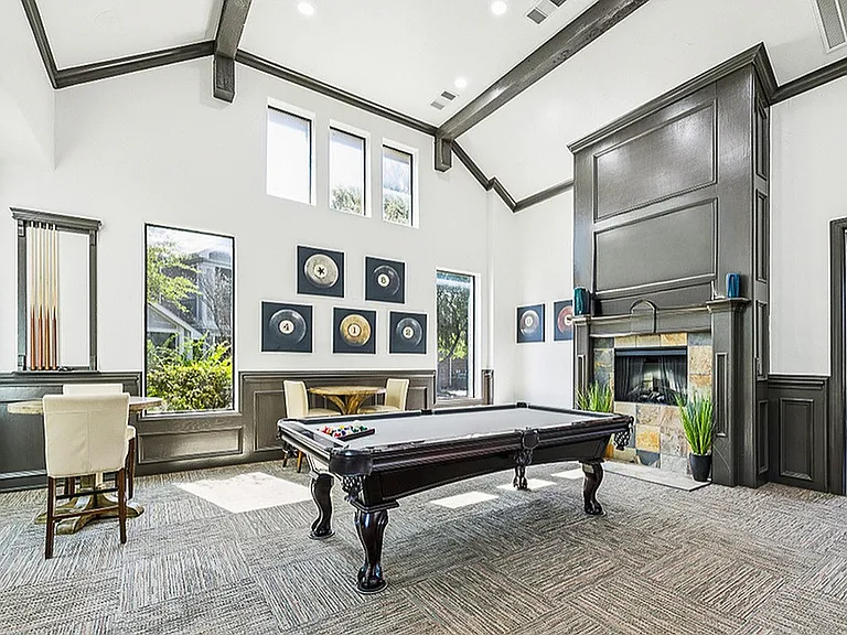 Billiards at Enclave on Golden Triangle Apartments