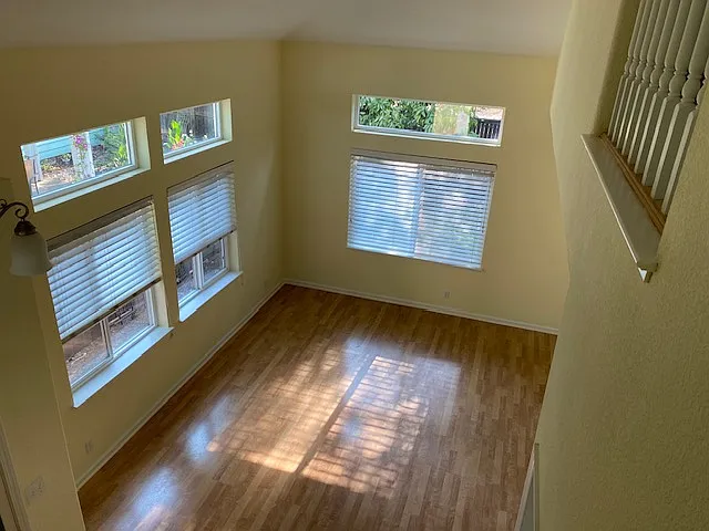 View from upstairs landing