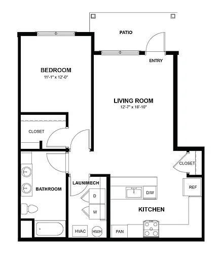 Floor plan The Cody