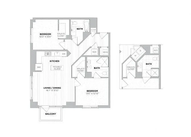 Floor plan Dylan 2E.A