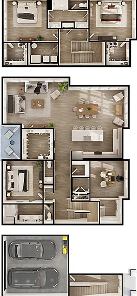 PARK5 Rental Townhomes — Photo 22