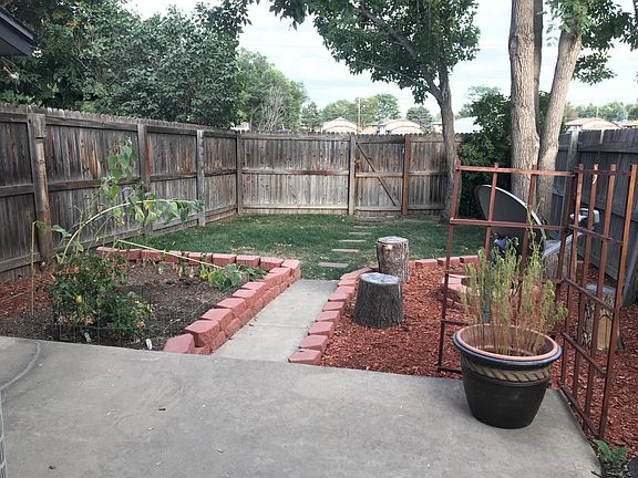 View from sliding glass door