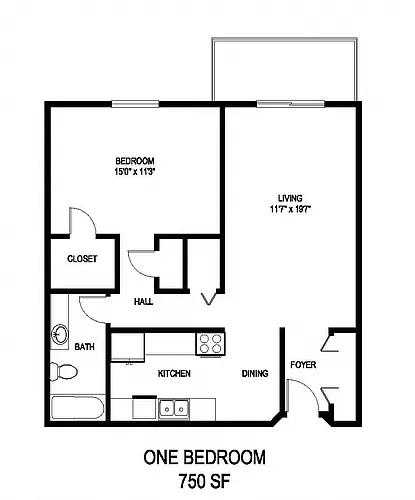 Floor plan Picardie