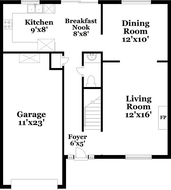3 bed, 2.5 bath, 1441 sqft, $1,955 — Photo 2