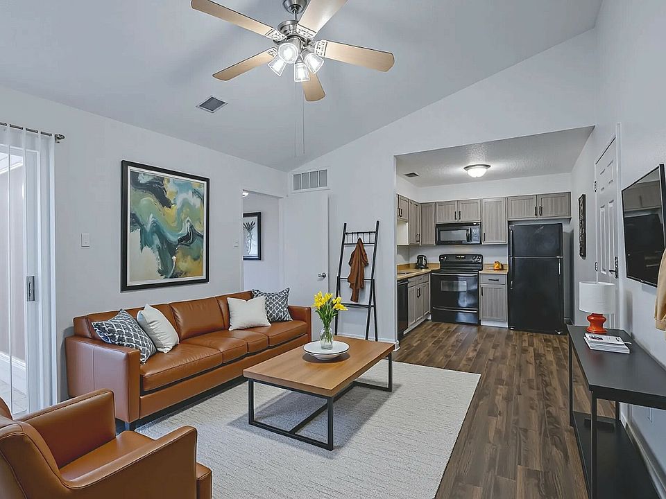 Virtually Staged Living Room Ironhorse Flats