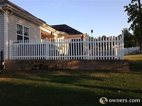 Extra large back porch