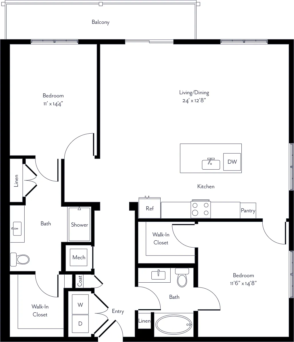 Floor plan Bamboo