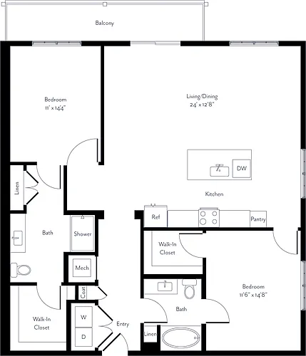 Floor plan Bamboo