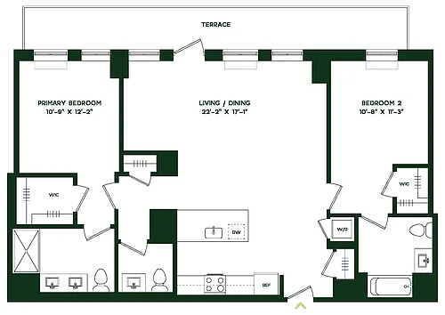 Floor plan B14W