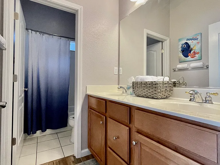 Second Bathroom with Double sinks