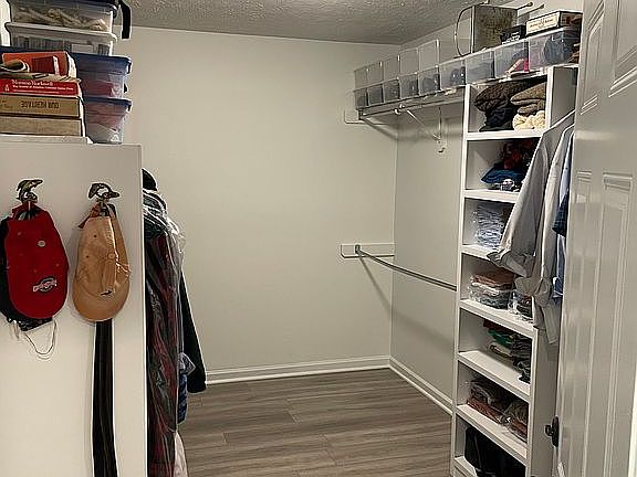 Master closet