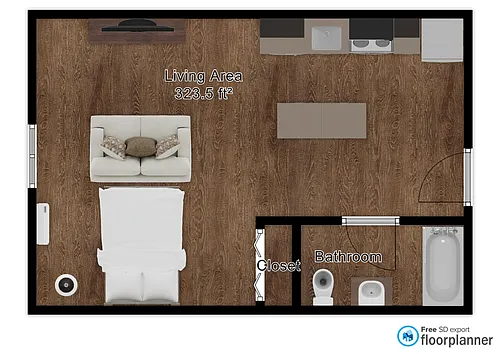 Floor plan Floorplan XX1