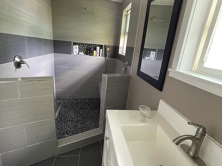 Master bathroom