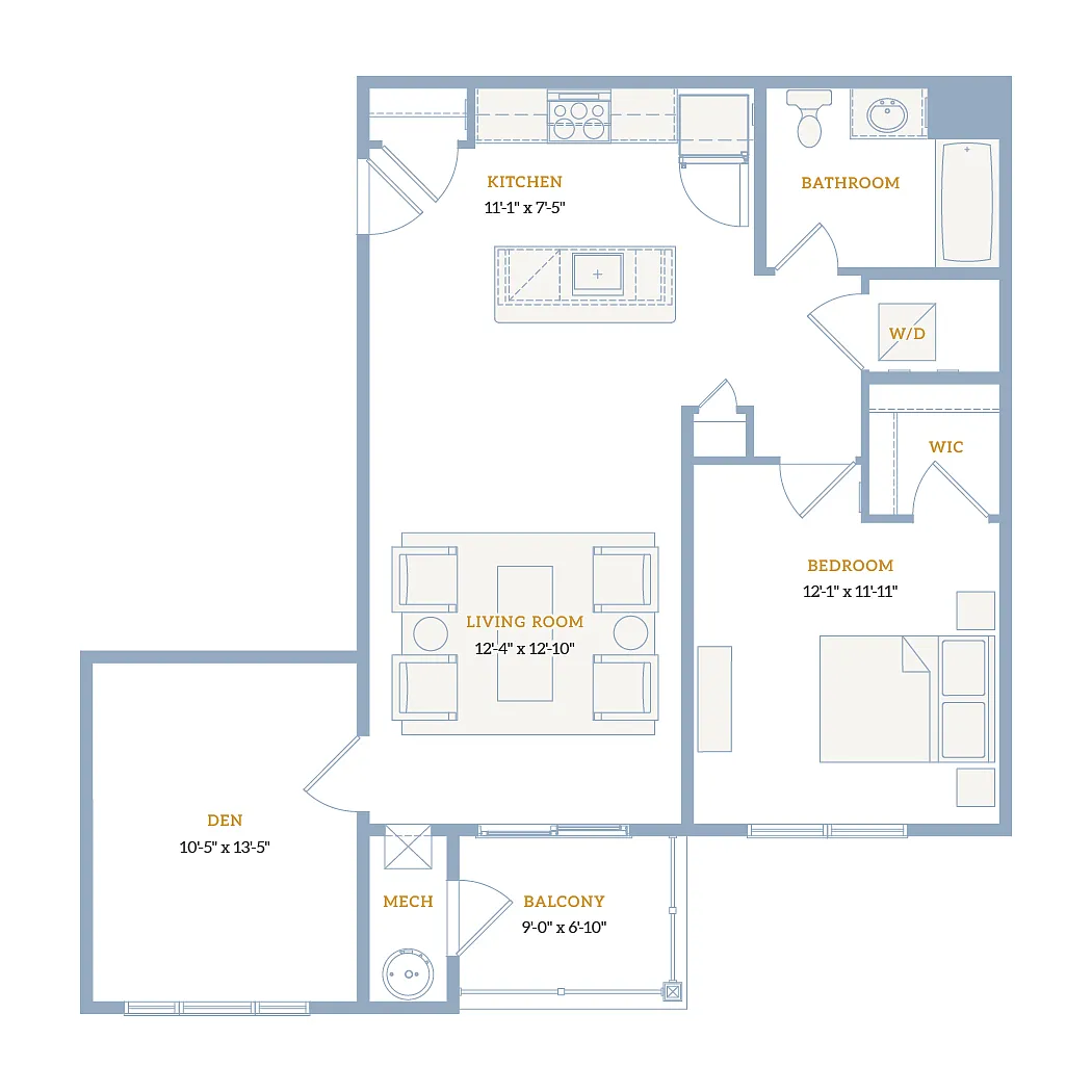 Floor plan A1CD