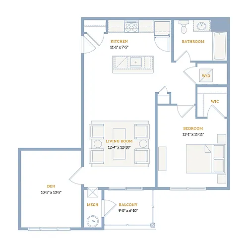 Floor plan A1CD