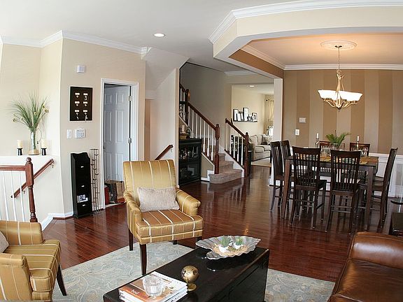 Main Level: Living & Dining