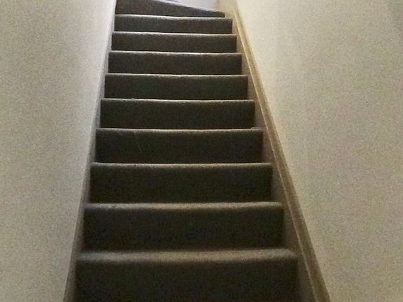 Stairs to private entry