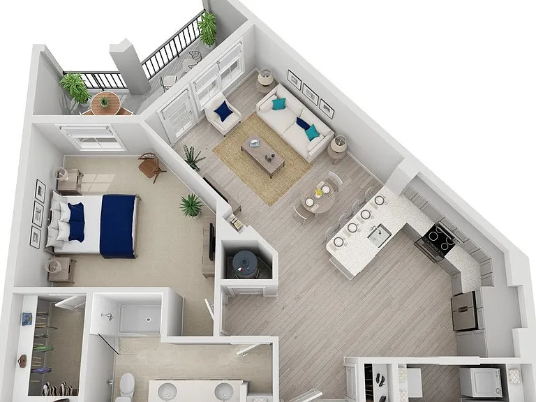 A1 floor plan Aquatera