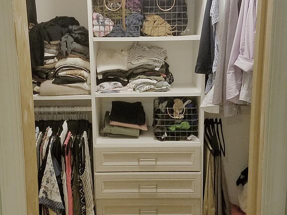 Master bedroom walk-in closer