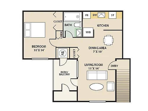 Floor plan Blue Spruce