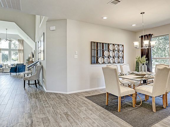 Dining room off foyer