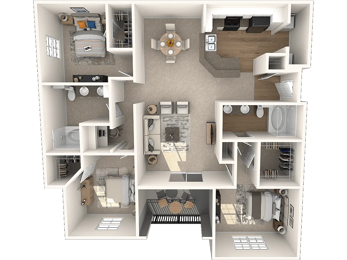 Floor plan Nightingale Classic